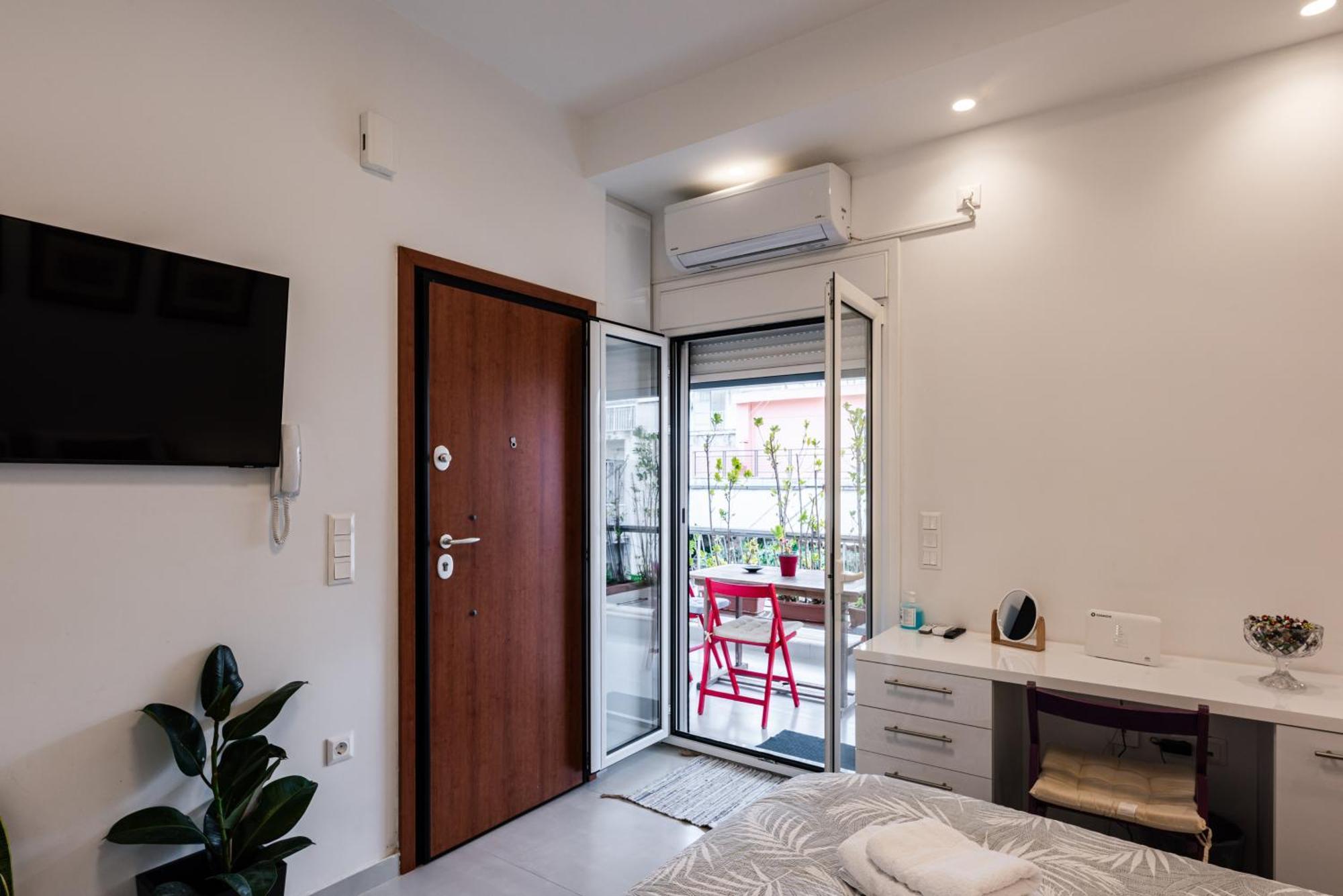 Modern Studio Apartment B Atene Esterno foto
